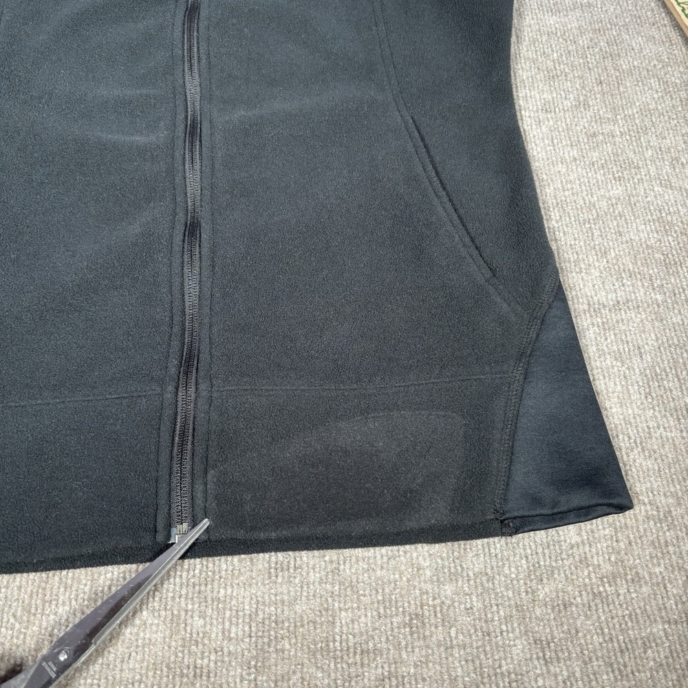 Columbia Kentucky Wildcats Vest Mens L Full Zip Black Fleece Embroidered Logo - Picture 3 of 10